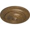Ekena Millwork Classic Ceiling Medallion (Fits Canopies up to 4 1/8"), Hnd-Painted Rubbed Bronze, 13 1/4"OD x 1/2"P CM13CLRZS - alternate 4